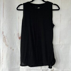Black Sleeveless Athletic Works Top, Size M (8-10) – Gently Used